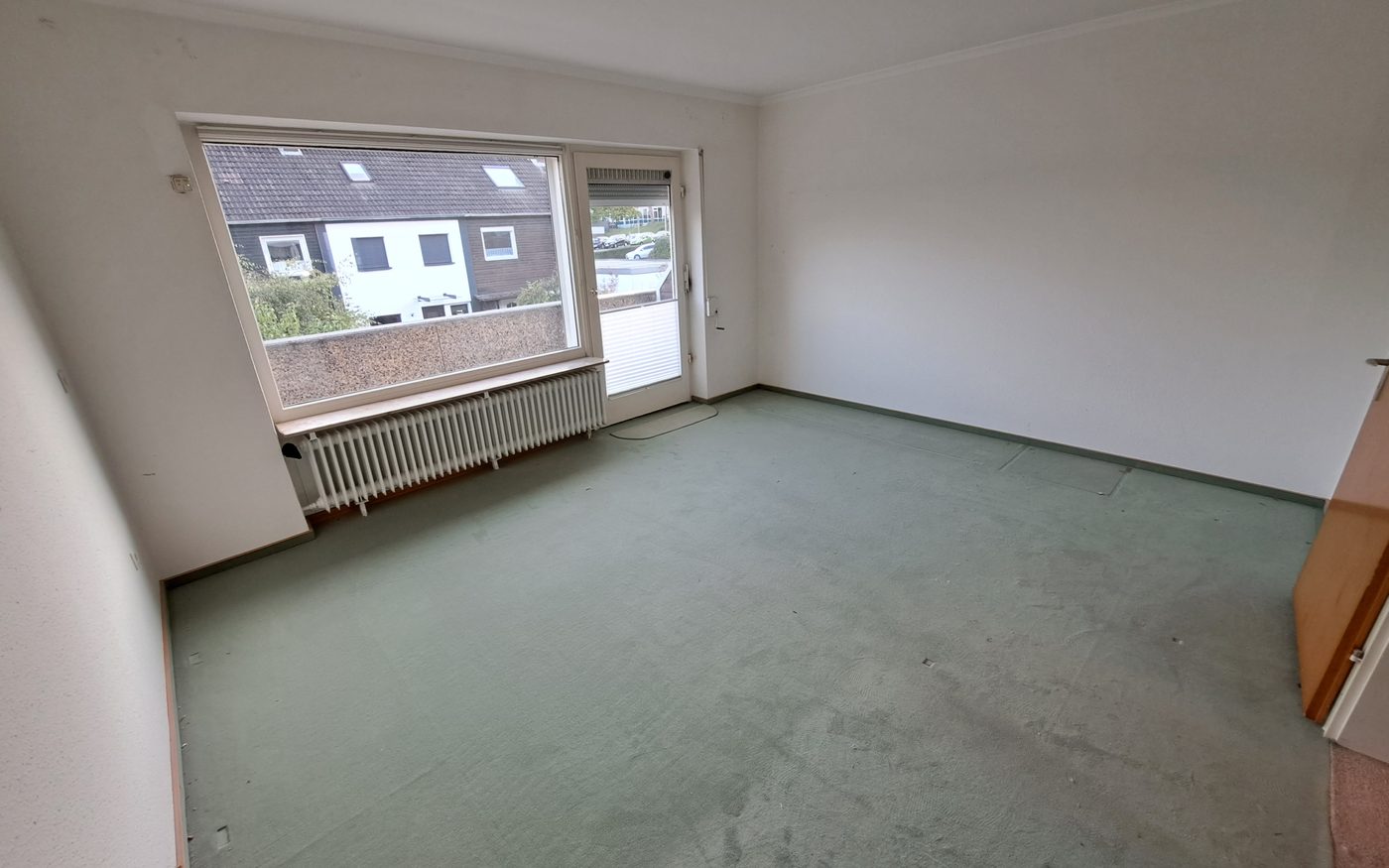 Haushaltsauflösung, besenrein geräumter Raum nachher (Beispiel 5)